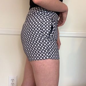 Banana Republic Navy Blue & White Shorts